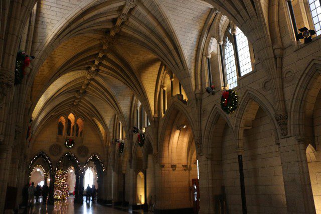 The Centre Block building on Parliament Hill in Ottawa